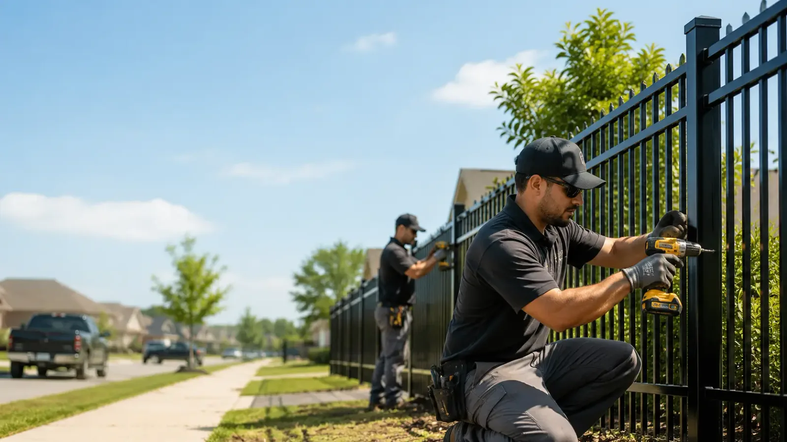 Metal Fence Installation in Bohemia, NY